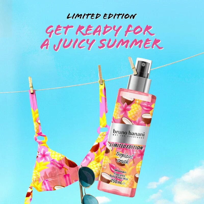 Bruno Banani Limited Edition Tropical Crush parfémovaný tělový sprej pro ženy 250 ml