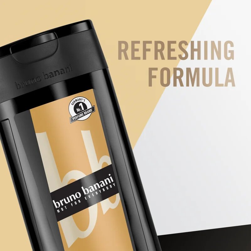 Bruno Banani Man's Best osvěžující sprchový gel 3 v 1 pro muže 250 ml