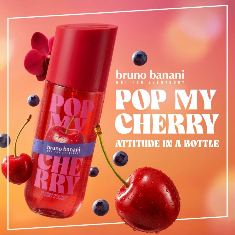 Bruno Banani Pop My Cherry tělový sprej pro ženy 236 ml