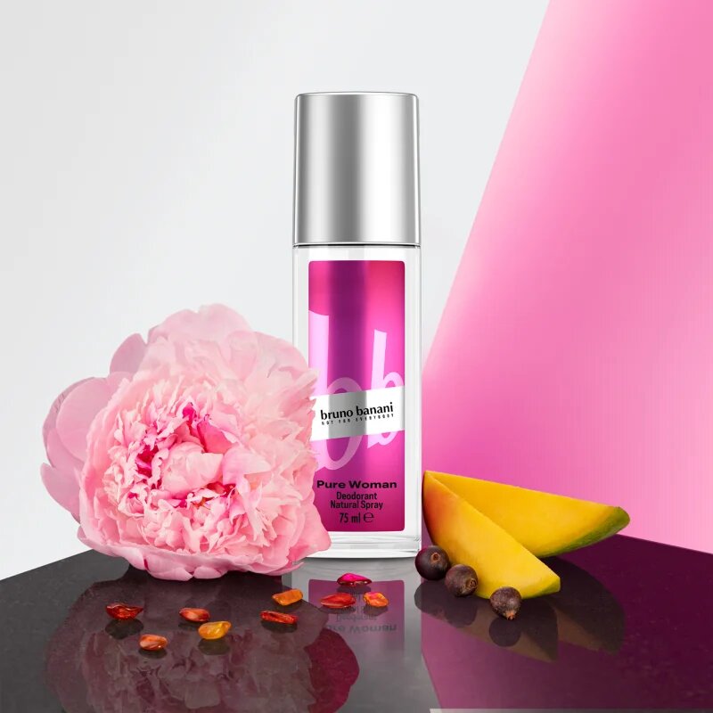 Bruno Banani Pure Woman deodorant s rozprašovačem pro ženy 75 ml