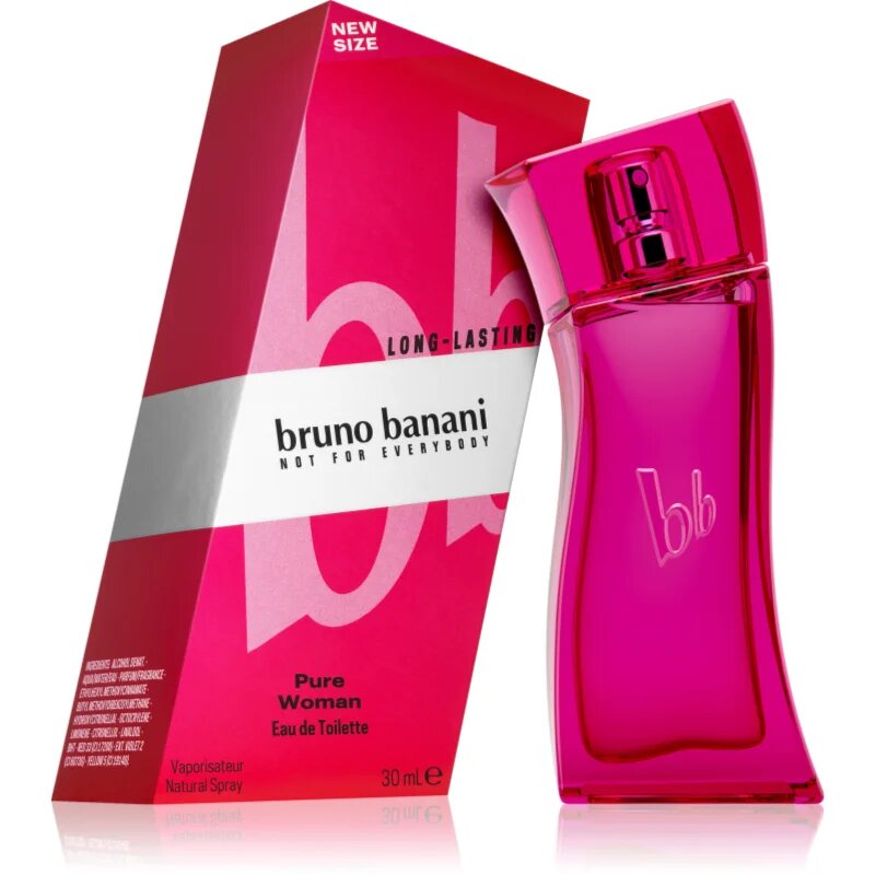 Bruno Banani Pure Woman toaletní voda pro ženy 30 ml