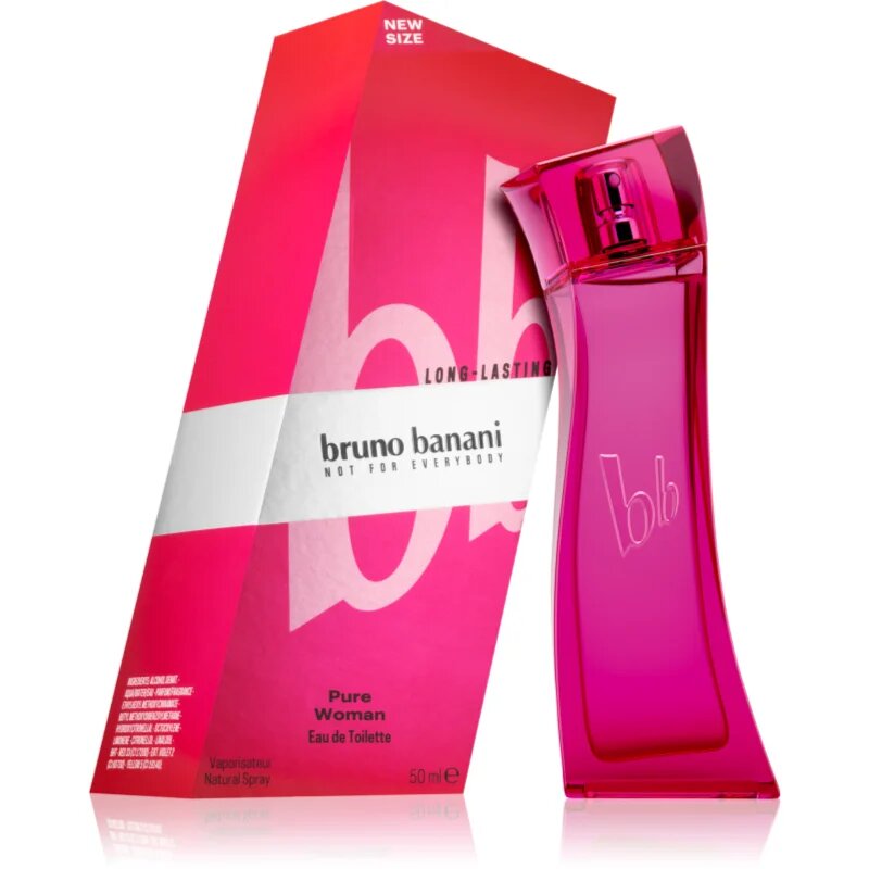 Bruno Banani Pure Woman toaletní voda pro ženy 50 ml