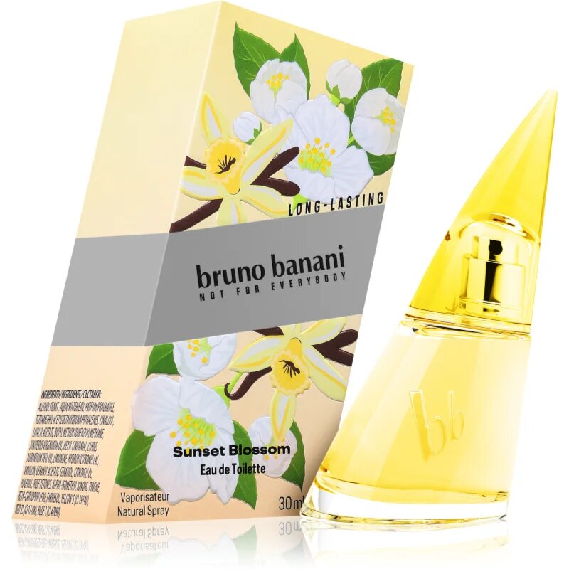 Bruno Banani Sunset Blossom Jasmine & Vanilla toaletní voda pro ženy 30 ml