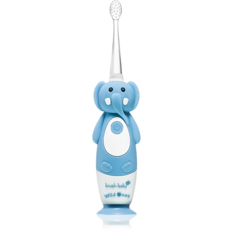 Brush Baby WildOnes WildOne elektrický zubní kartáček + 2 náhradní hlavice pro děti Elephant 1 ks