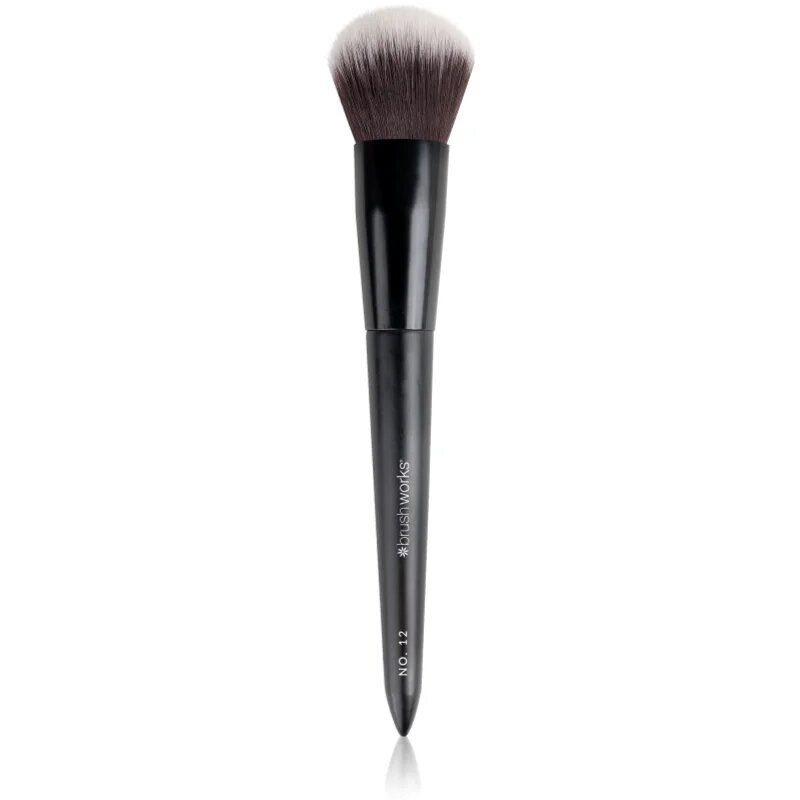 Brushworks Back Comb Brush štětec na tvářenku typ NO. 12 1 ks