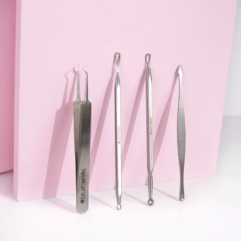 Brushworks Blackhead & Blemish Remover Set sada pro hloubkové čištění
