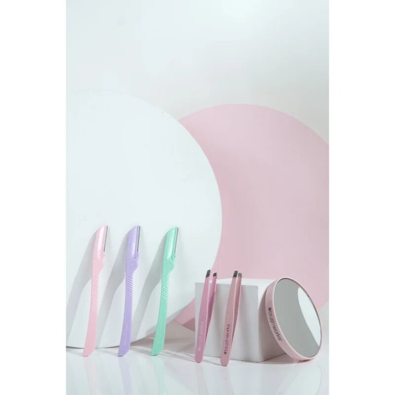 Brushworks Brow Shaping Set sada pro dokonalé obočí