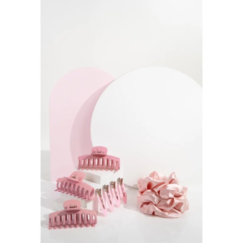 Brushworks Complete Hair Clip & Scrunchie Set sada gumiček a sponek do vlasů