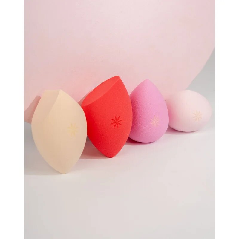 Brushworks Everything Face Sponge Set Complexion sada aplikátorů
