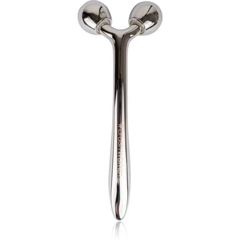Brushworks Face Sculpting Zinc Roller masážní váleček na obličej 1 ks