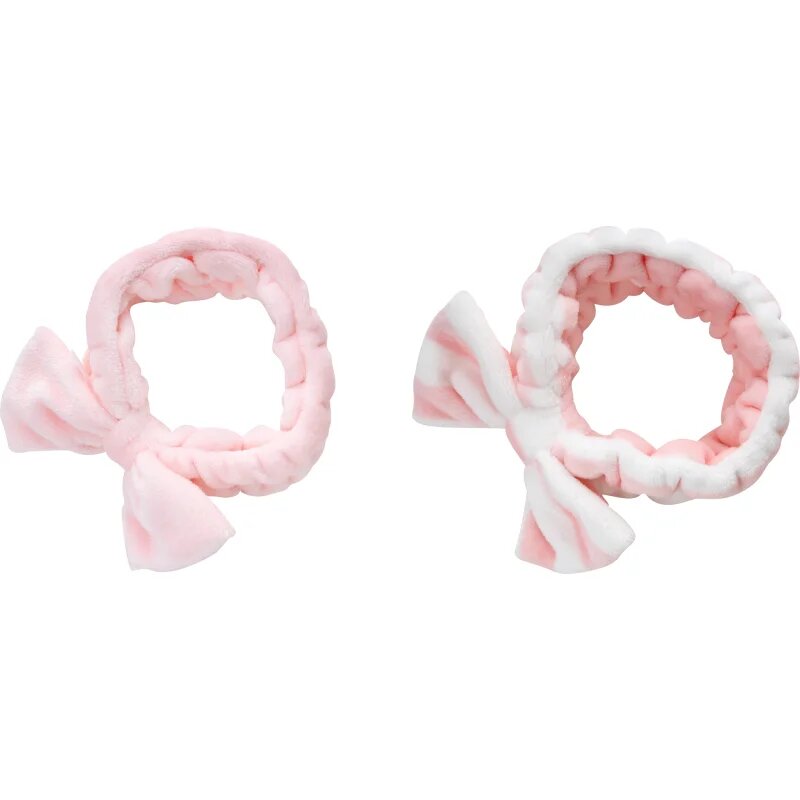 Brushworks Makeup Headbands kosmetická čelenka s mašlí