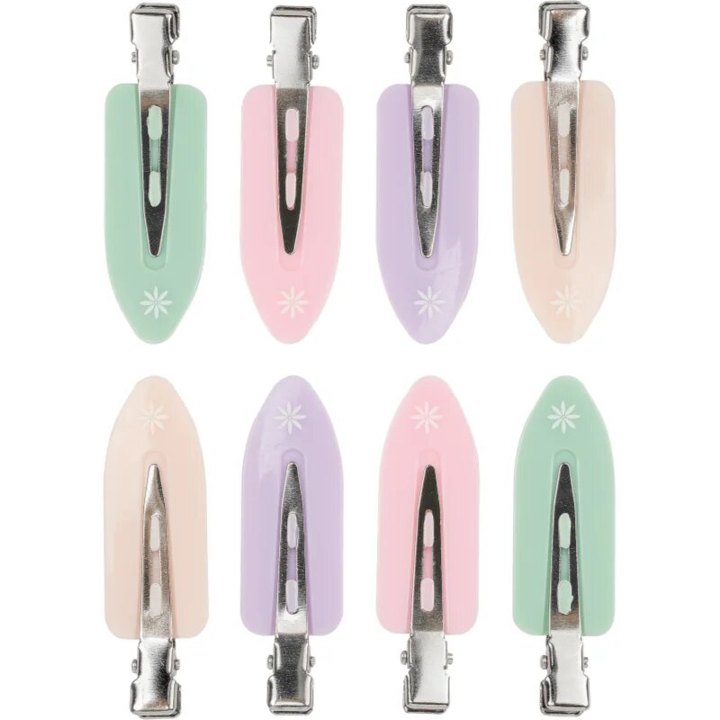 Brushworks No Crease Clips sponky do vlasů Pastel