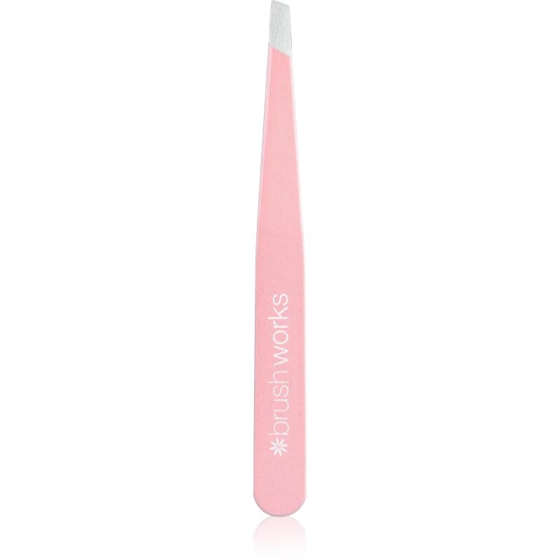 Brushworks Precision Slanted Tweezers pinzeta se zešikmeným koncem 1 ks