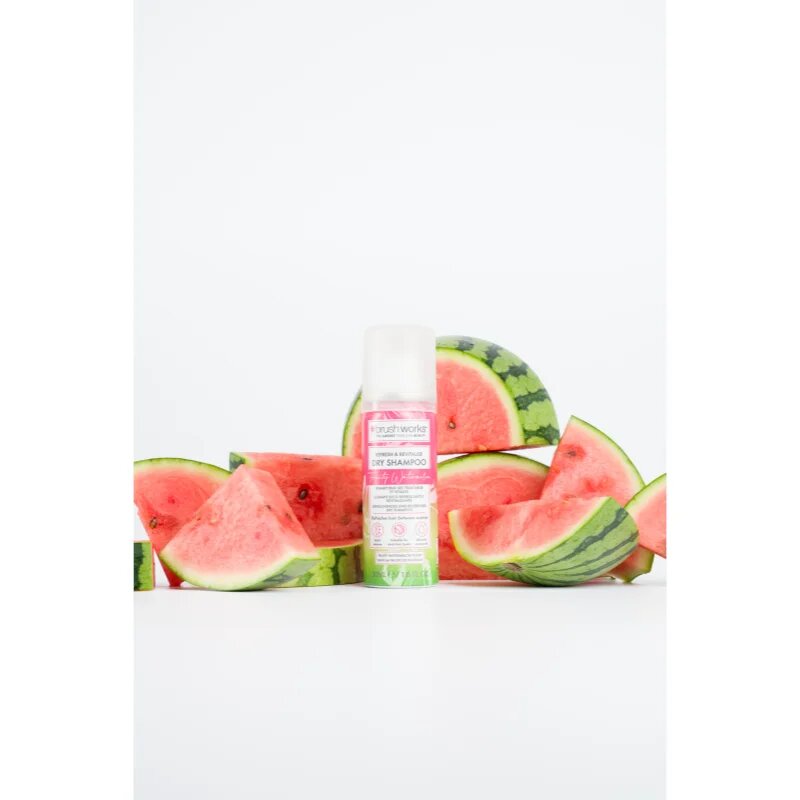 Brushworks Refresh & Revitalise Watermelon Dry Shampoo suchý šampon 50 ml