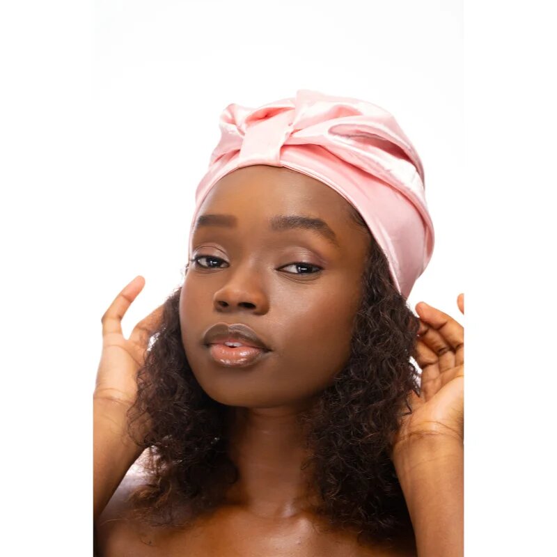 Brushworks Satin Hair Turban saténový turban 1 ks
