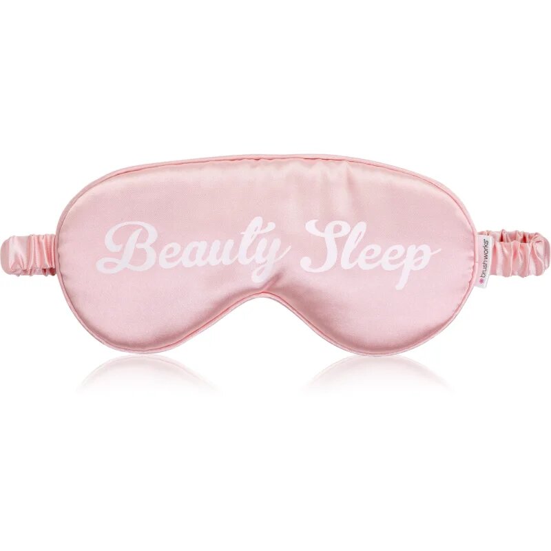 Brushworks Satin Sleep Mask maska na spaní 1 ks