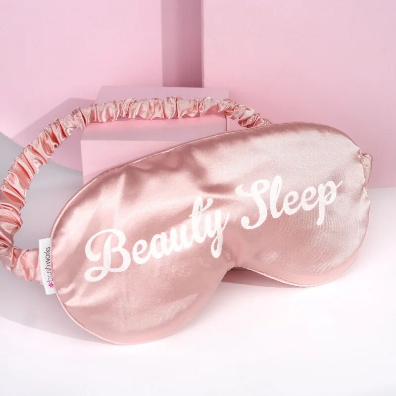 Brushworks Satin Sleep Mask maska na spaní 1 ks