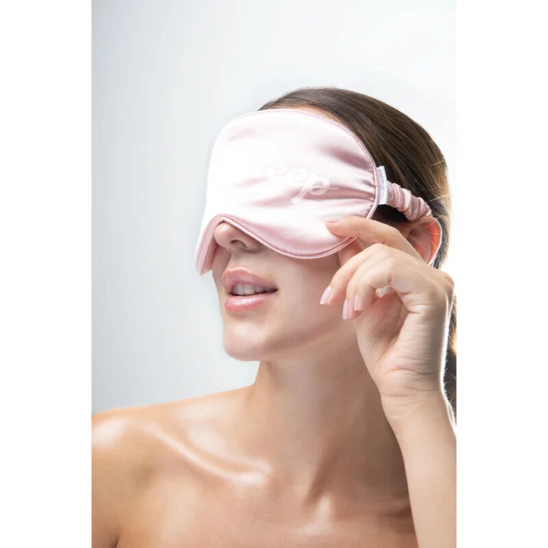 Brushworks Satin Sleep Mask maska na spaní 1 ks
