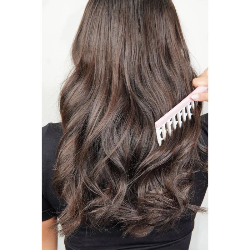Brushworks Smoothing Curl Comb hřeben pro vlnité a kudrnaté vlasy 1 ks