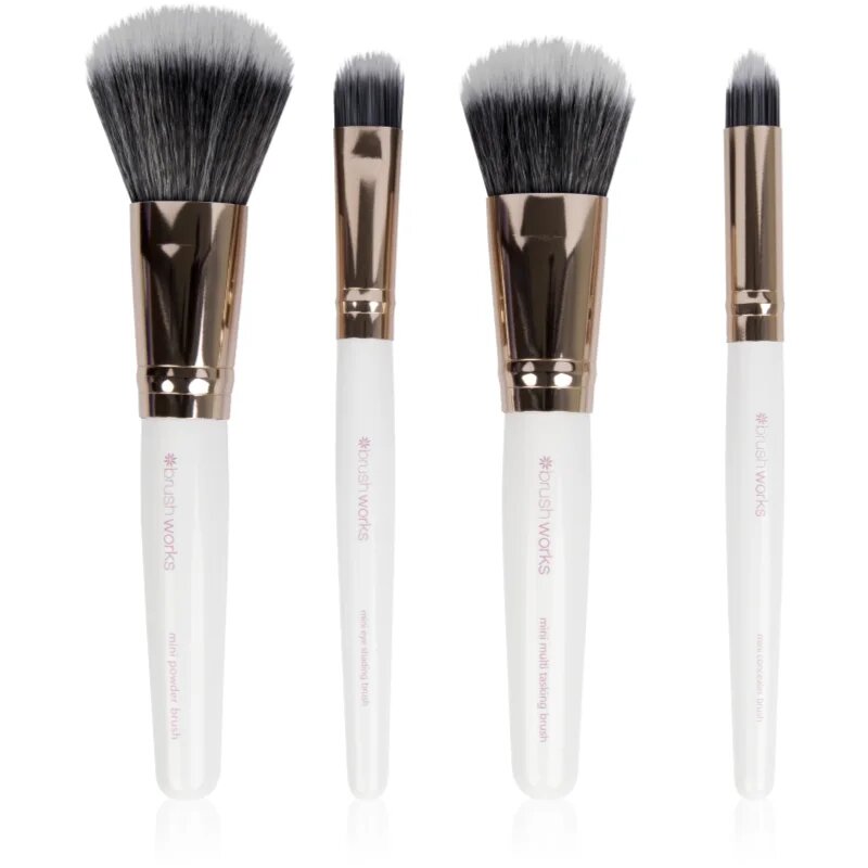 Brushworks Travel Brush Set sada mini štetců