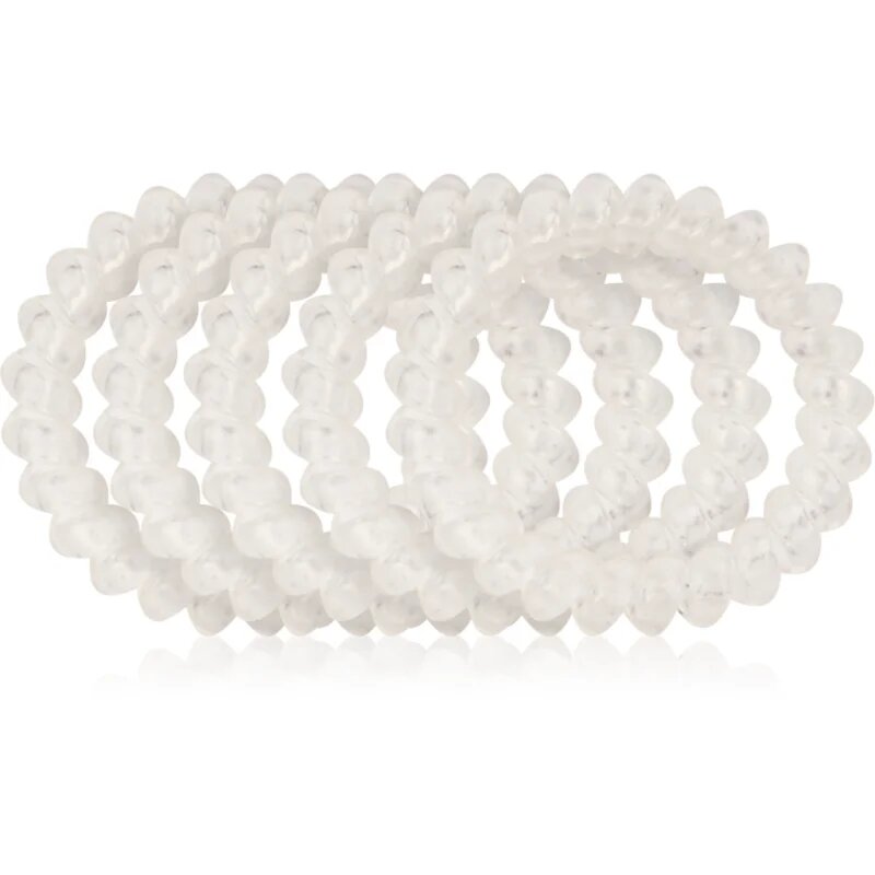 Brushworks Wonder Bobble gumičky do vlasů Clear 5 ks