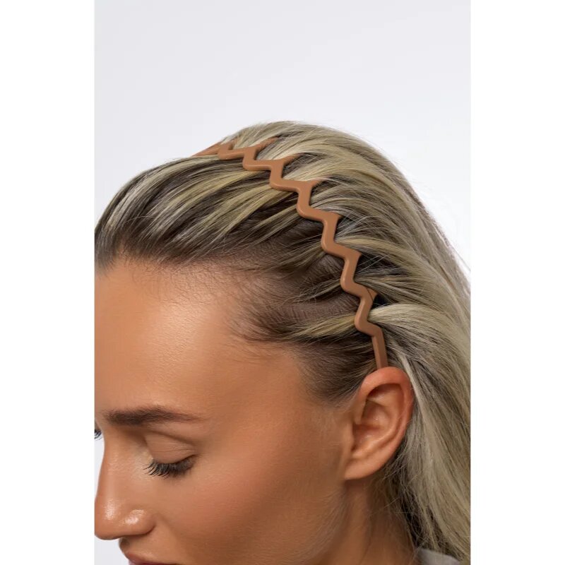 Brushworks Zig Zag Headbands čelenka do vlasů 3 ks
