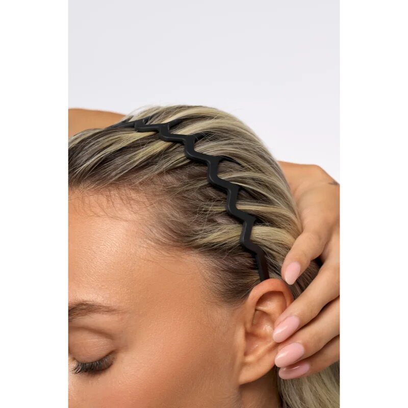 Brushworks Zig Zag Headbands čelenka do vlasů 3 ks