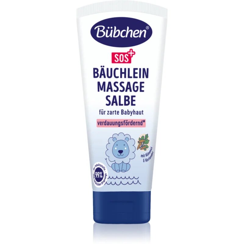 Bübchen SOS Tummy Massage balzám pro masáž bolavého bříška 50 ml
