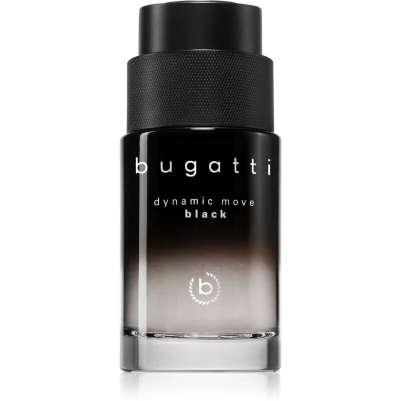 Bugatti Dynamic Move Black toaletní voda pro muže 100 ml
