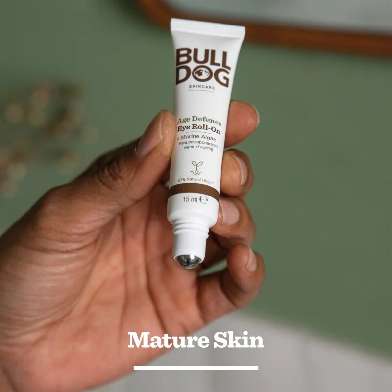 Bulldog Age Defence Eye Roll-On protivráskový krém na oční okolí pro muže 15 ml