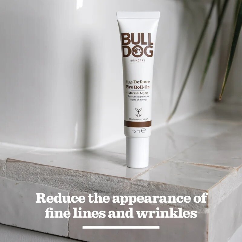 Bulldog Age Defence Eye Roll-On protivráskový krém na oční okolí pro muže 15 ml