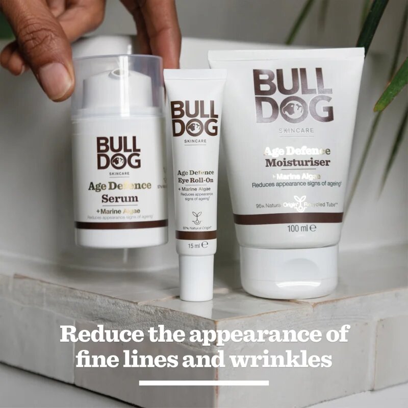 Bulldog Age Defence Eye Roll-On protivráskový krém na oční okolí pro muže 15 ml