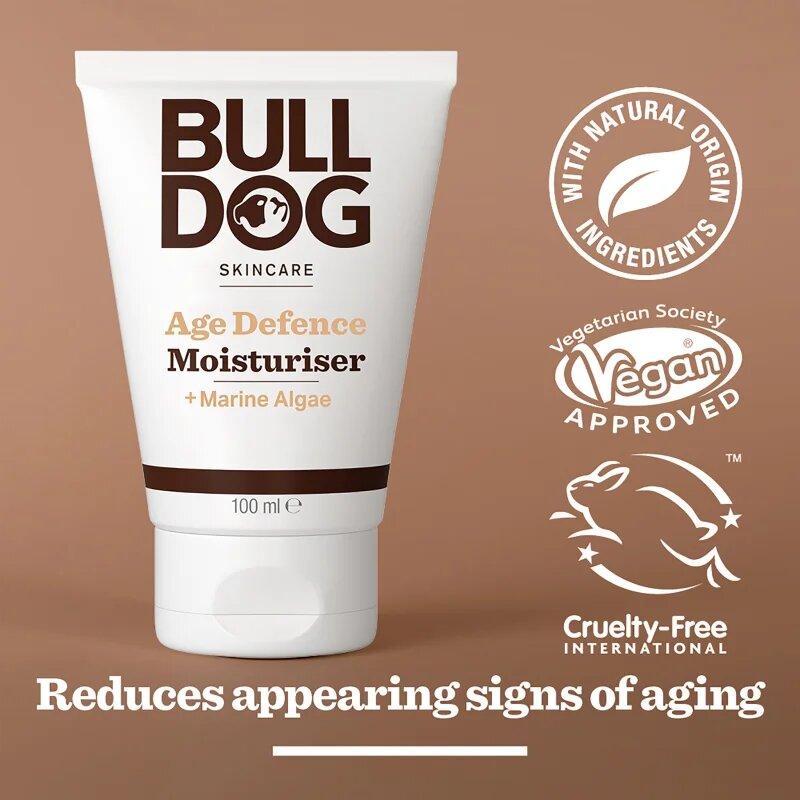 Bulldog Age Defence Moisturizer protivráskový krém s hydratačním účinkem 100 ml