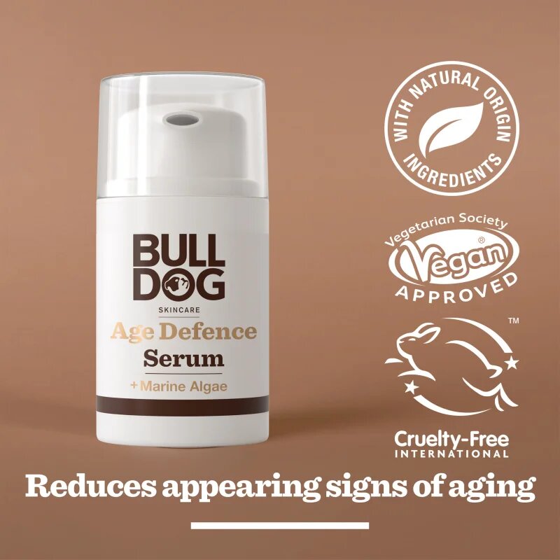 Bulldog Age Defence Serum sérum proti vráskám pro muže 50 ml