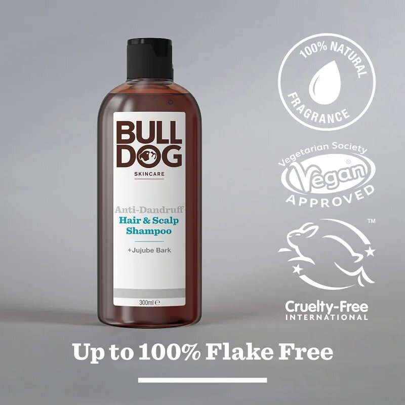Bulldog Anti-Dandruff Shampoo šampon proti lupům 300 ml