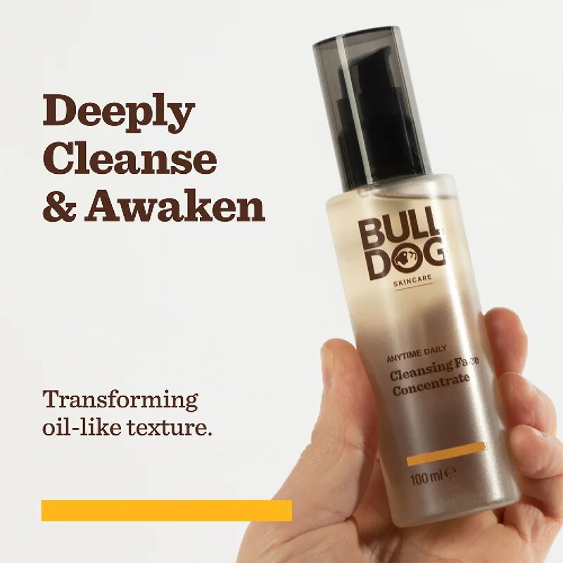 Bulldog Anytime Daily Cleansing Face Concentrate čisticí pleťové tonikum 100 ml