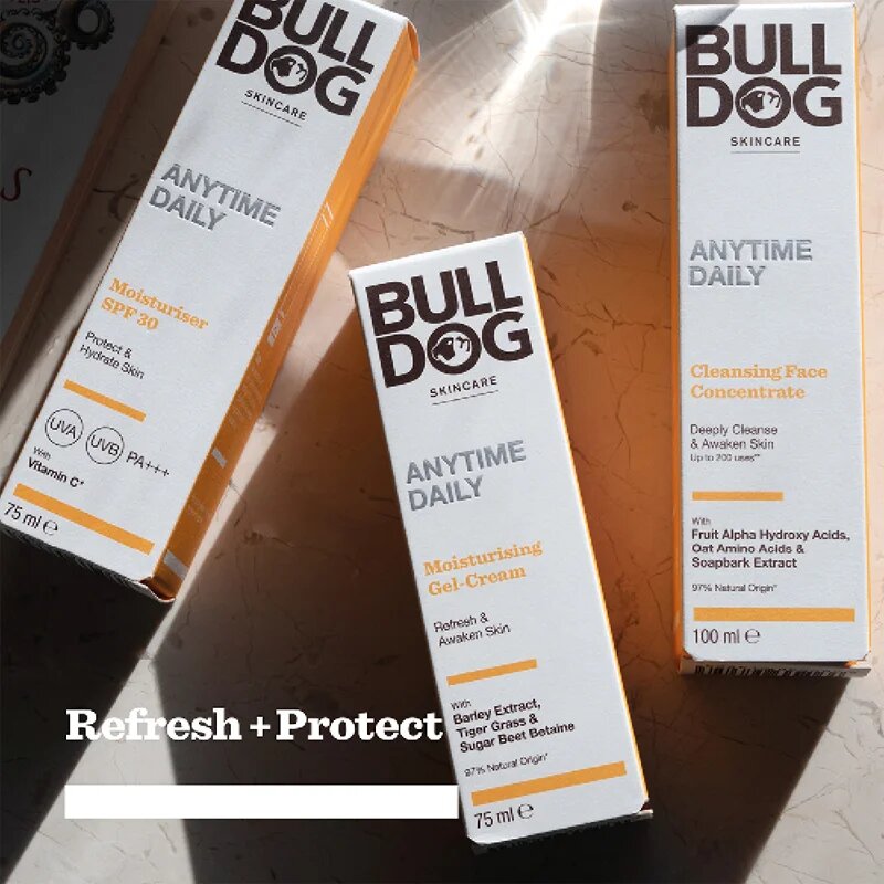 Bulldog Anytime Daily Cleansing Face Concentrate čisticí pleťové tonikum 100 ml