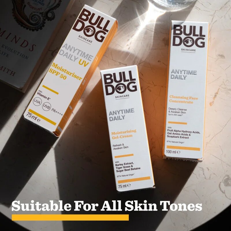 Bulldog Anytime Daily UV Moisturiser hydratační krém SPF 50 75 ml