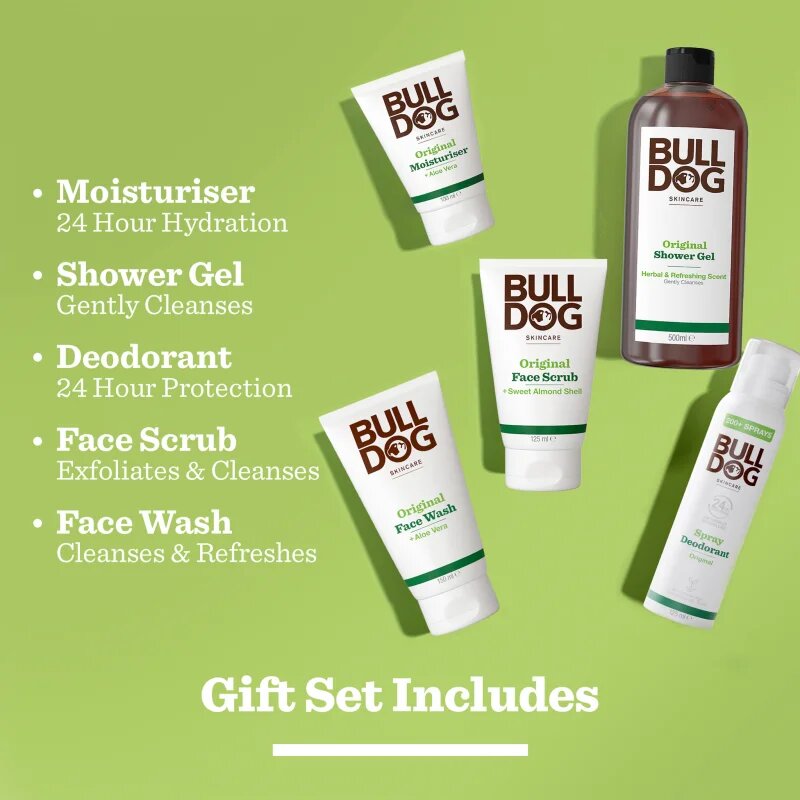 Bulldog Bodycare Collection dárková sada pro muže