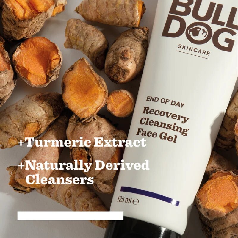 Bulldog End of Day Recovery Cleansing čisticí gel na obličej 125 ml