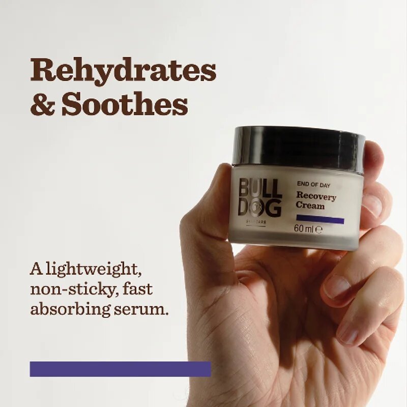 Bulldog End of Day Recovery Cream regenerační noční krém 60 ml