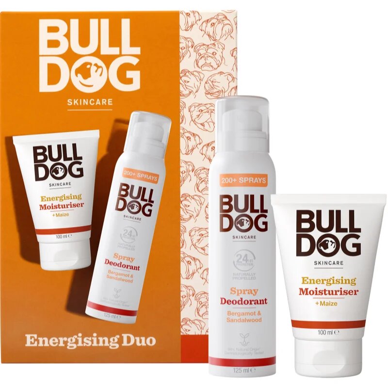 Bulldog Energising Duo dárková sada na tělo a obličej