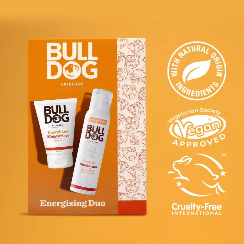 Bulldog Energising Duo dárková sada na tělo a obličej