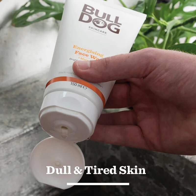 Bulldog Energising Face Wash mycí gel na obličej pro muže 150 ml