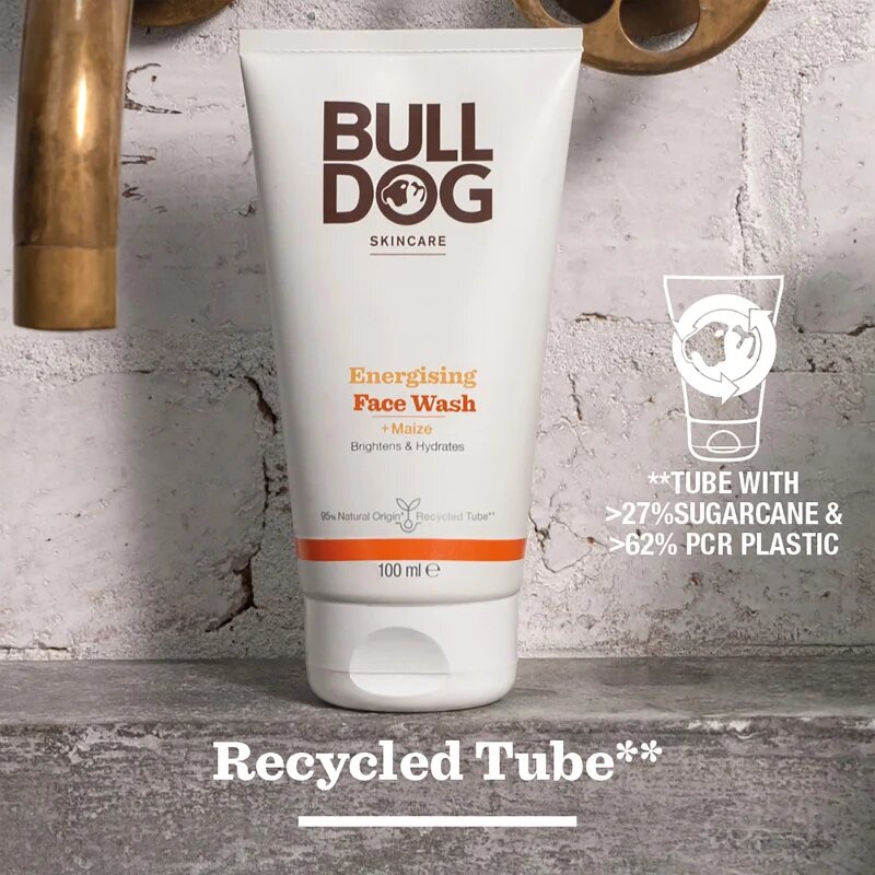 Bulldog Energising Face Wash mycí gel na obličej pro muže 150 ml