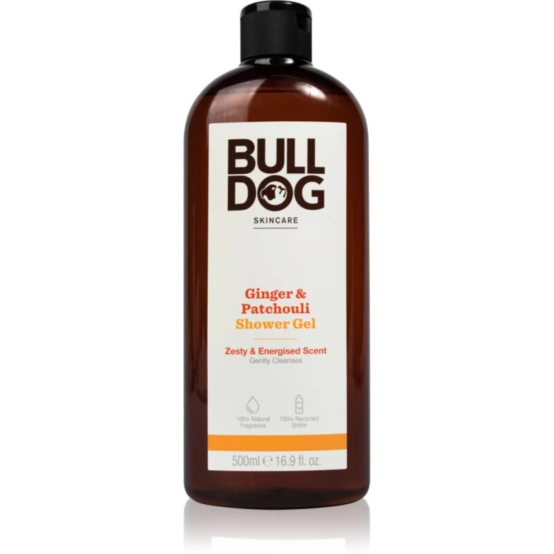 Bulldog Ginger & Patchouli sprchový gel pro muže 500 ml