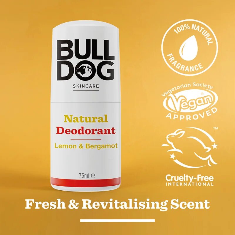 Bulldog Lemon & Bergamot Deodorant deodorant roll-on 75 ml