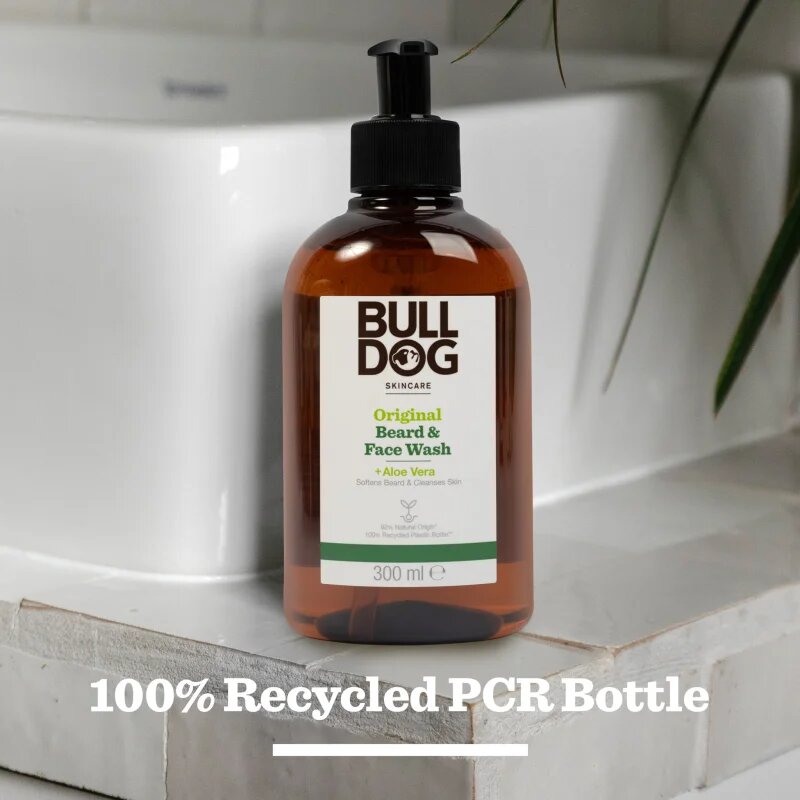 Bulldog Original Beard & Face Wash čisticí gel pro muže 2 v 1 300 ml