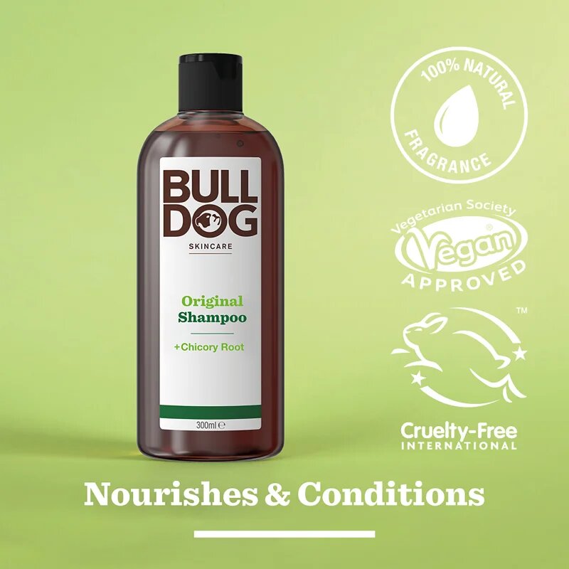Bulldog Original Shampoo energizující šampon 300 ml