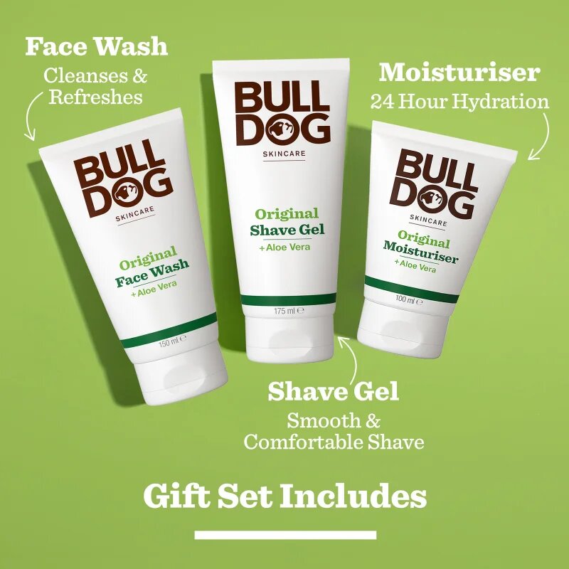Bulldog Original Skincare Trio dárková sada na vousy